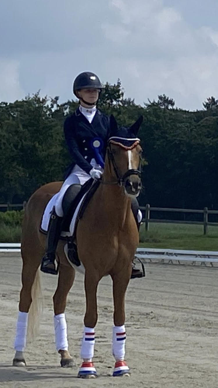 Ilse de Wilde uit Andel pakt bronzen medaille met Nederlandse dressuurteam