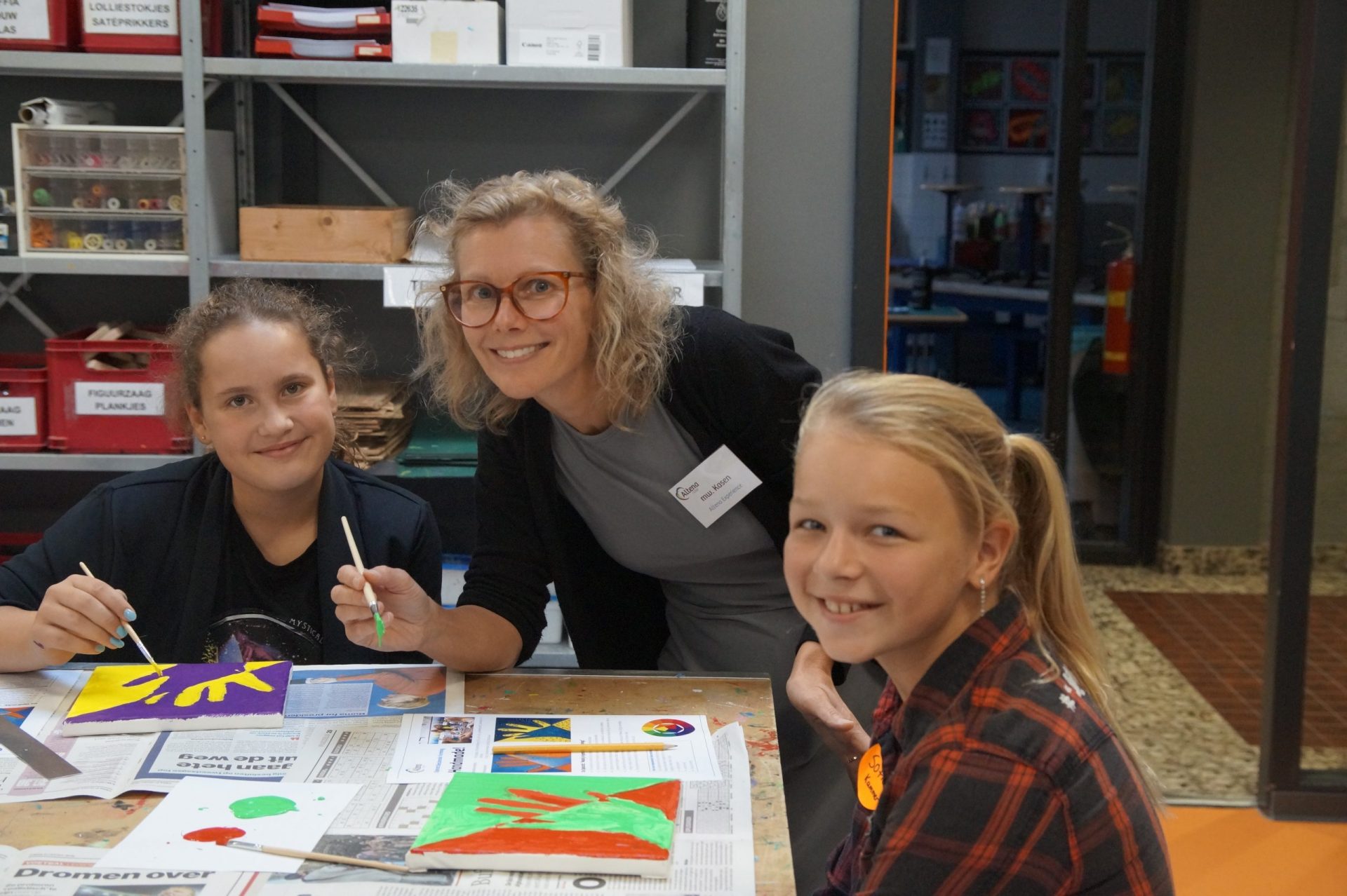 Eerste doe-middag op het Altena College een succes