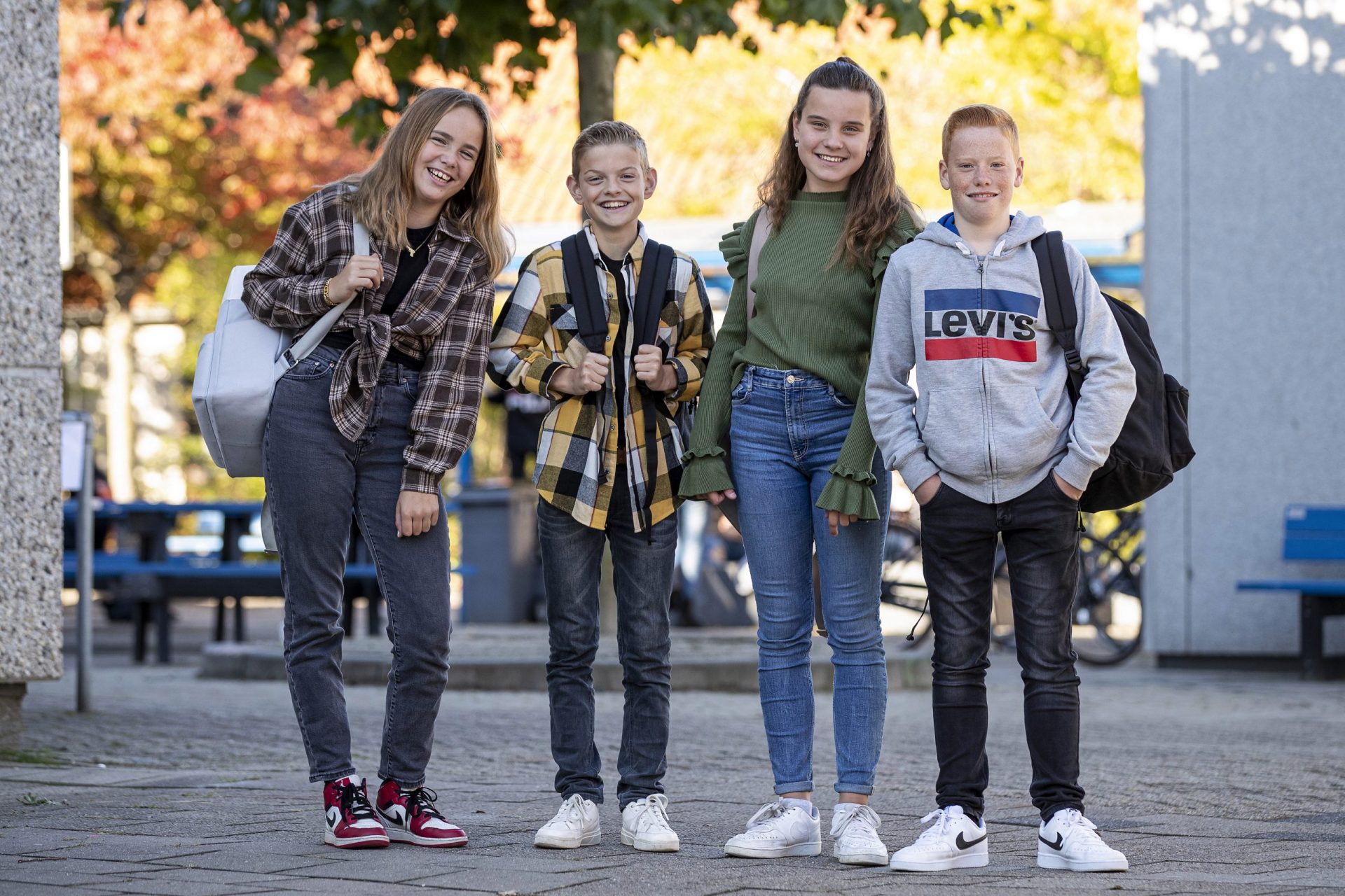 Vloggers op vmbo Schans in Sleeuwijk