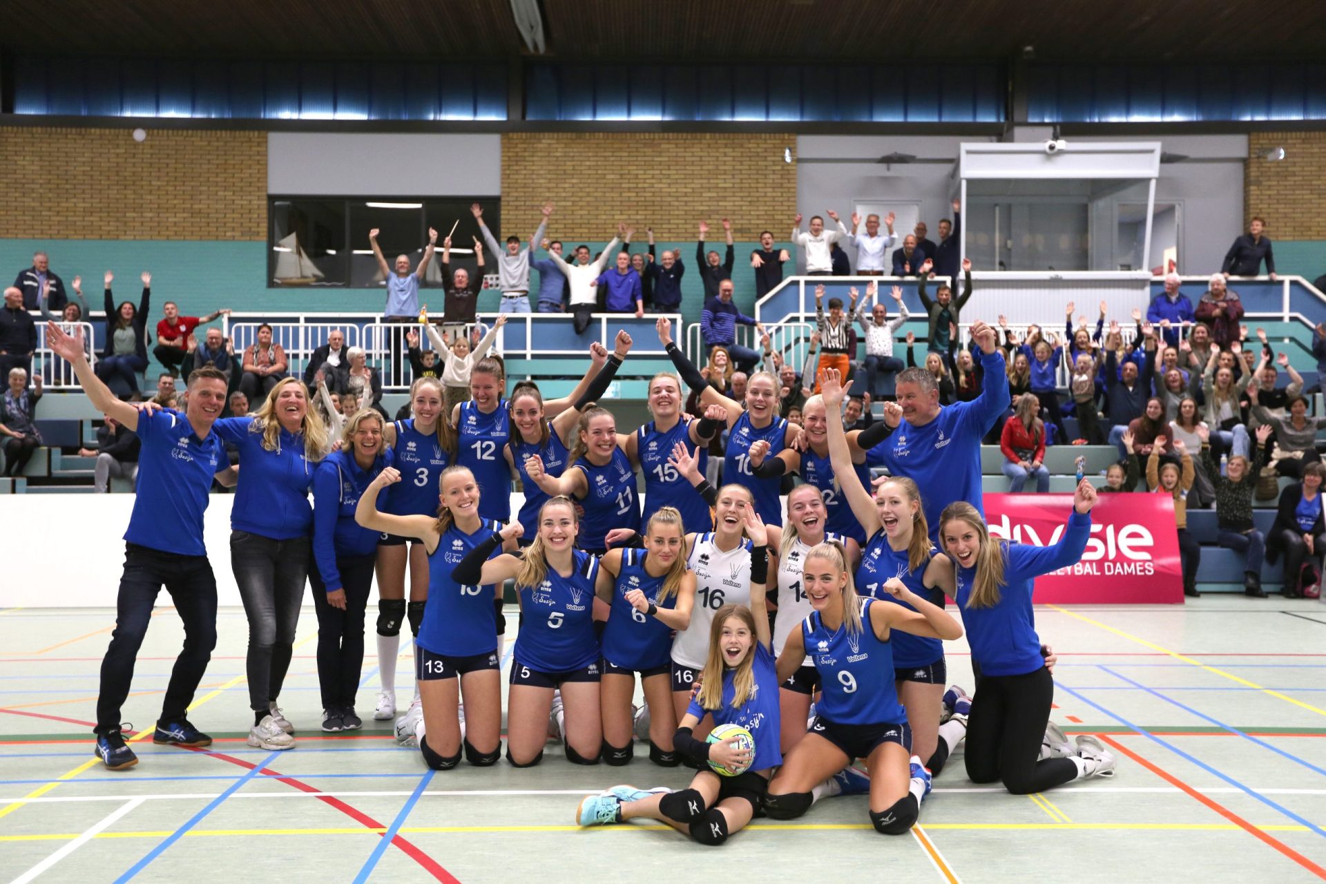 Eredivisieteam geeft volleybalclinic