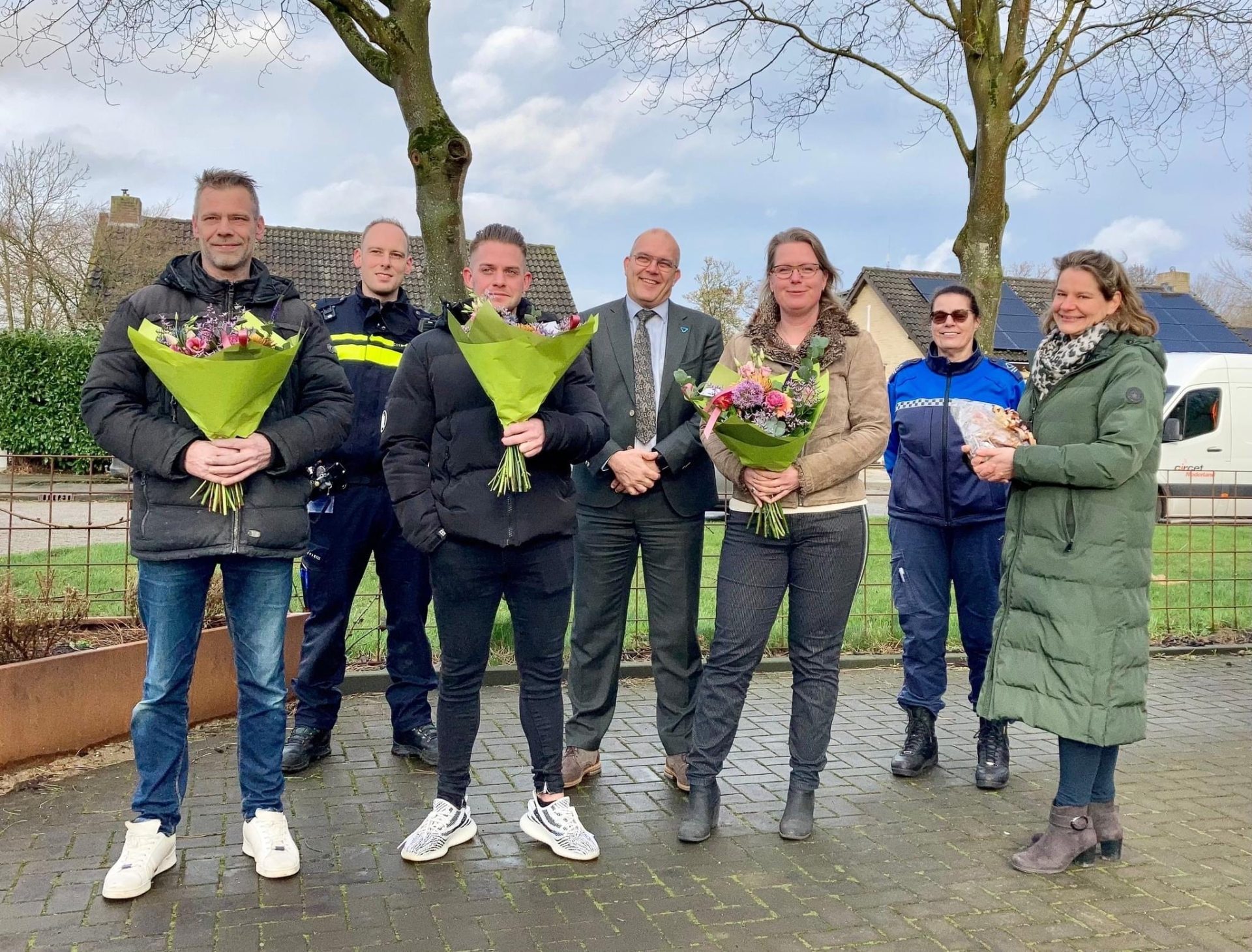 Burgemeester Lichtenberg zet Hankse helden in het zonnetje