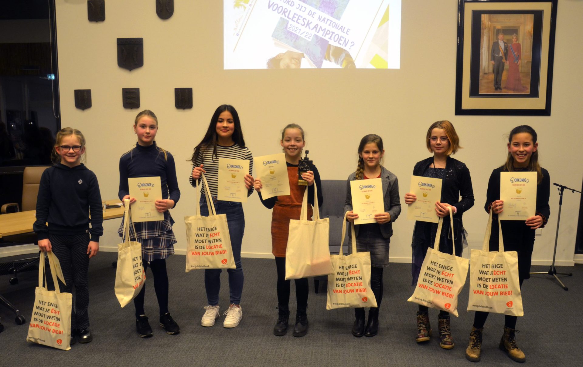 Olivia Klijn van de Prins Willem Alexanderschool in Eethen is Voorleeskampioen van Altena