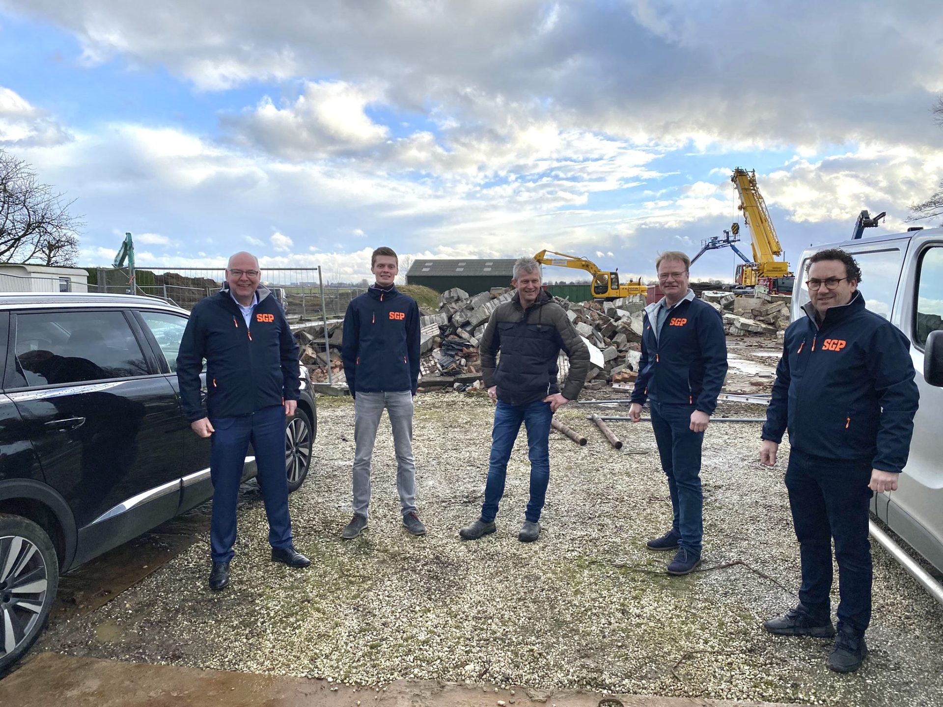 Werkbezoek SGP-fractie bij Boerenerf in Babyloniënbroek