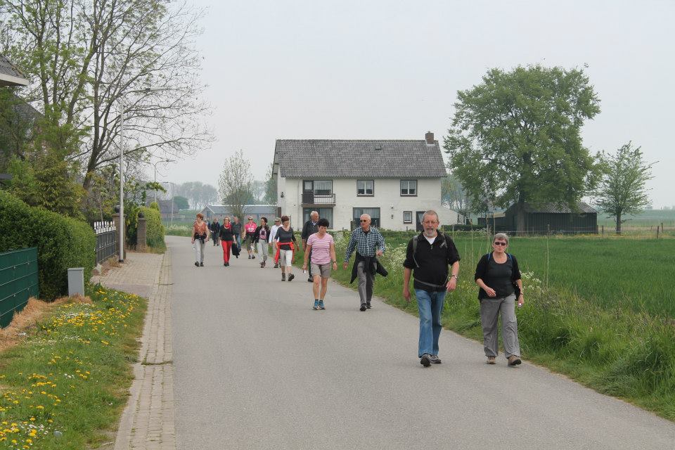 Vrijbuiters-Paaswandeltocht op Tweede Paasdag