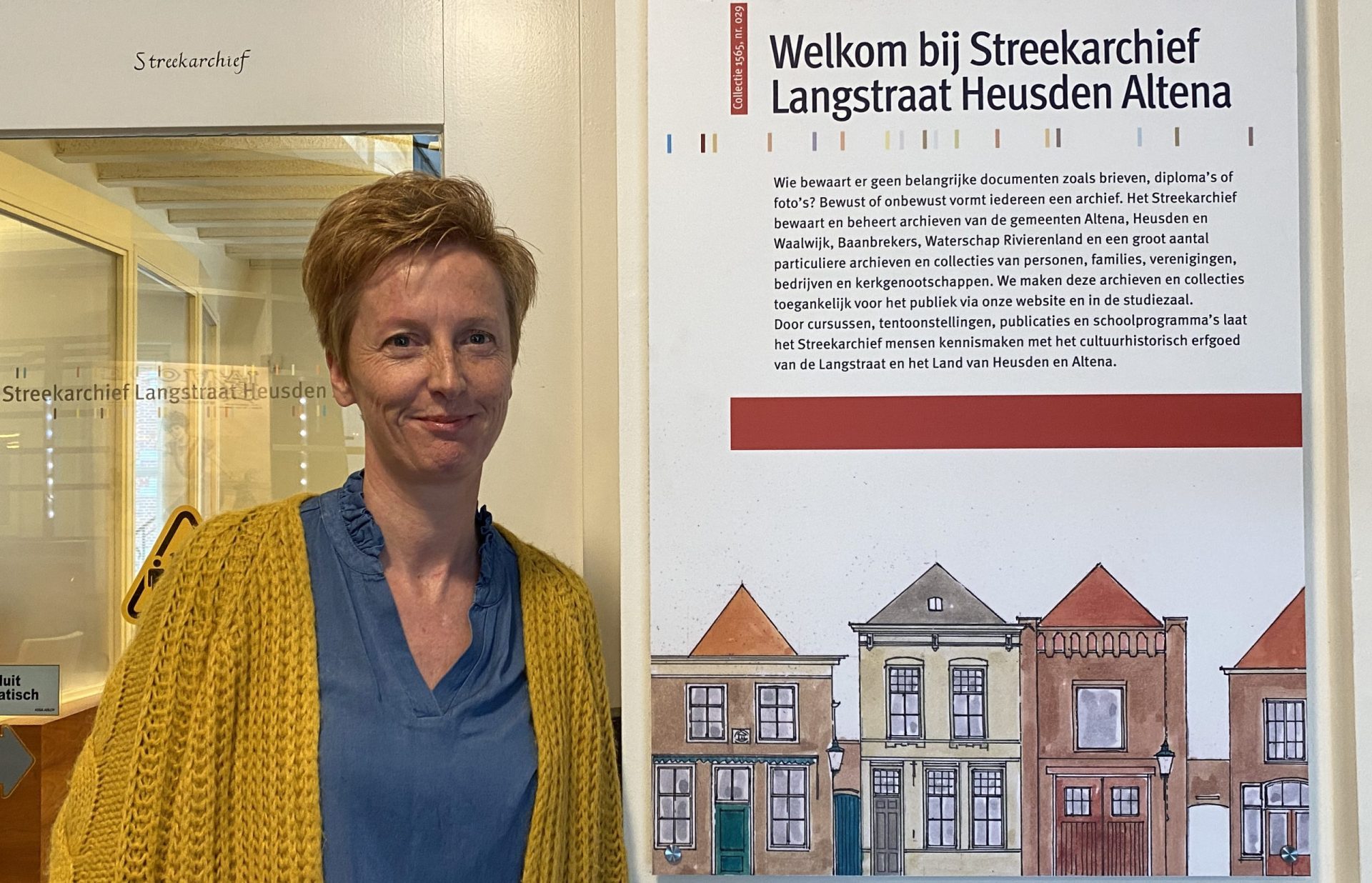 Mariska Heijmans-van Bruggen nieuwe streekarchivaris Streekarchief Langstraat Heusden Altena