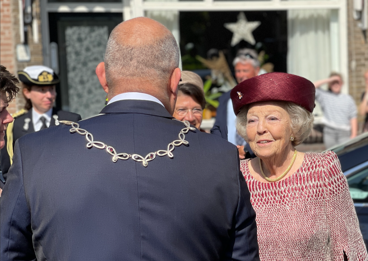 Prinses Beatrix bezocht de vesting Woudrichem