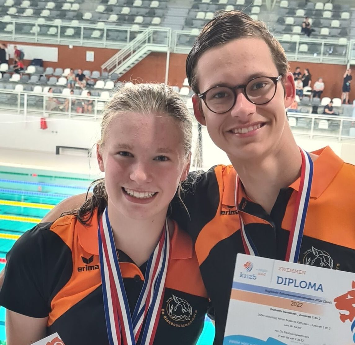 Veel medailles voor BBZ tijdens Brabantse Zomer Kampioenschappen