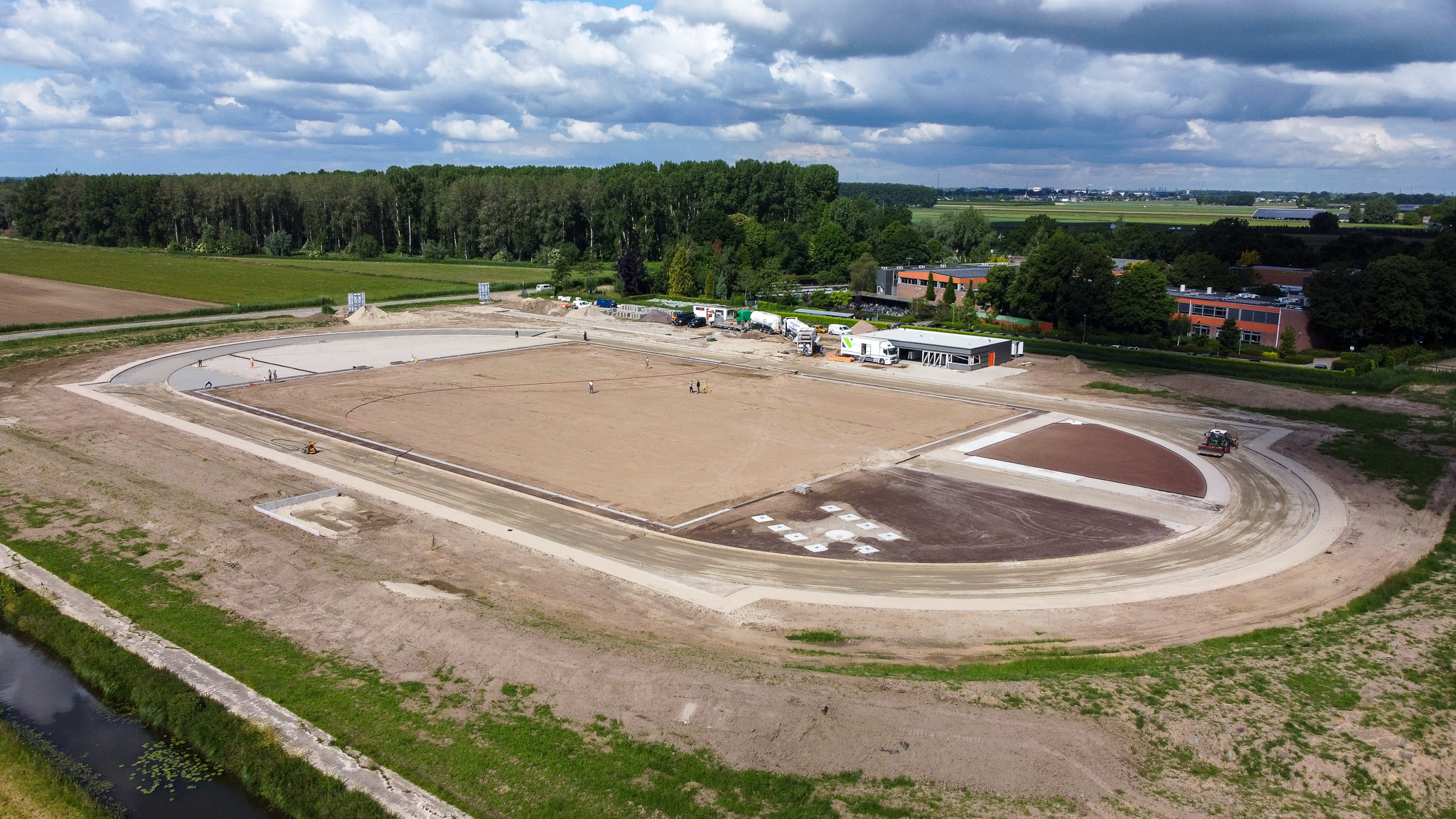 Schade zorgt voor uitstel oplevering altetiekbaan