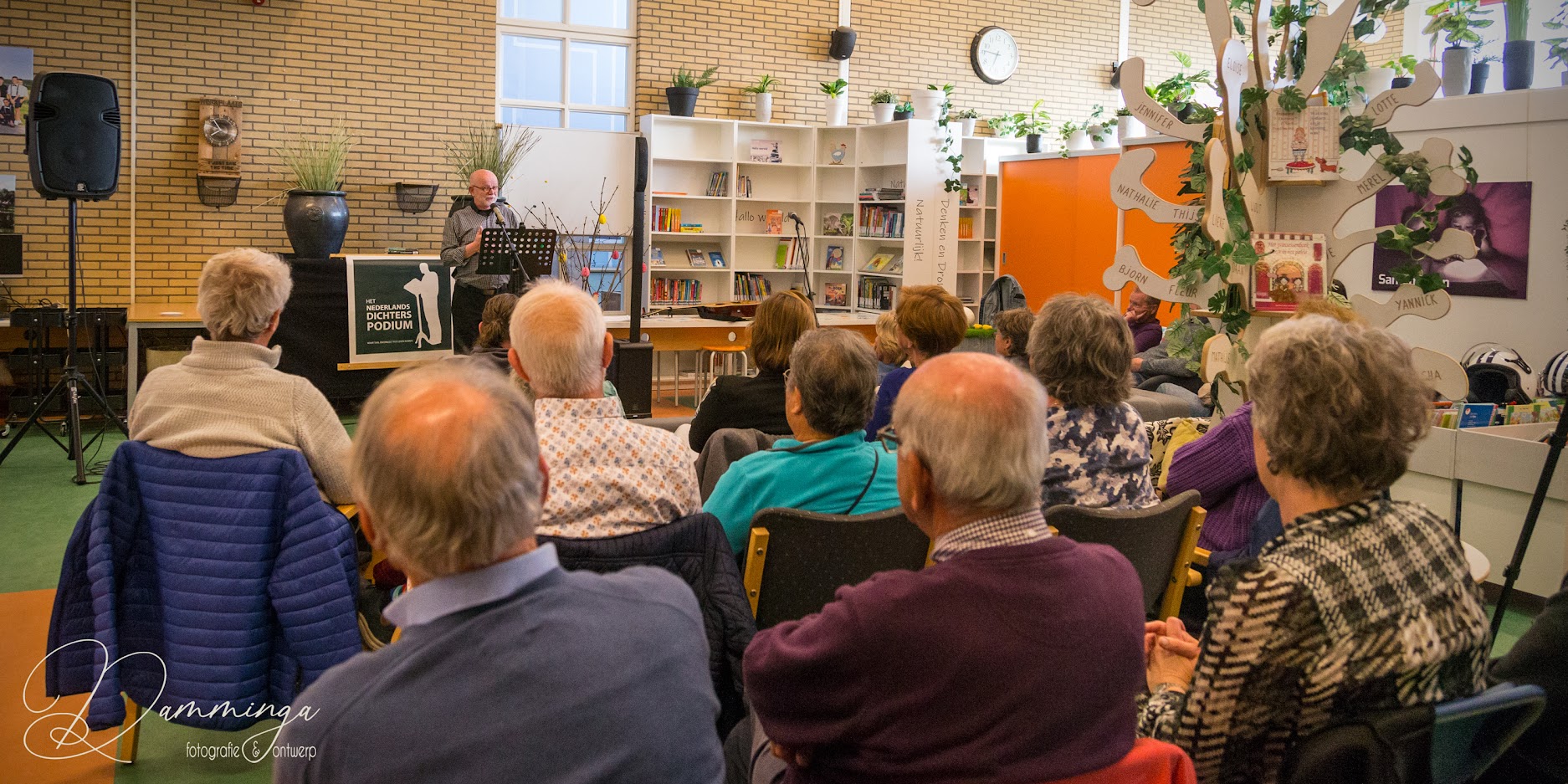 Muziek- en dichterspodium in Werkendam