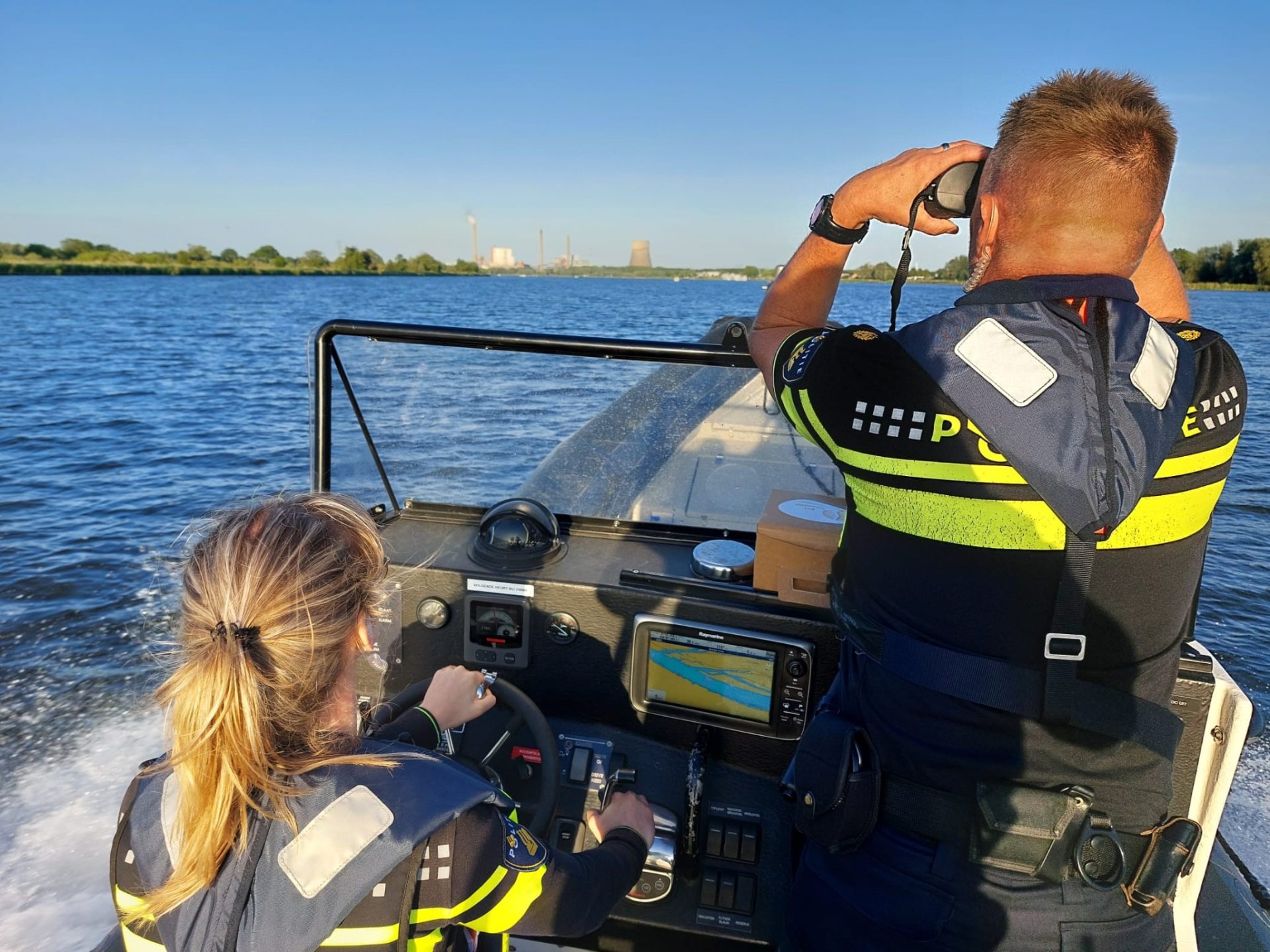 Verkeerscontroles uitgevoerd door Verkeerspolitie in de Biesbosch