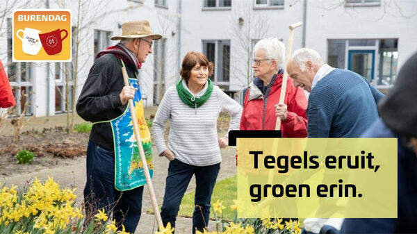 Samen aan de slag op Groene Burendag