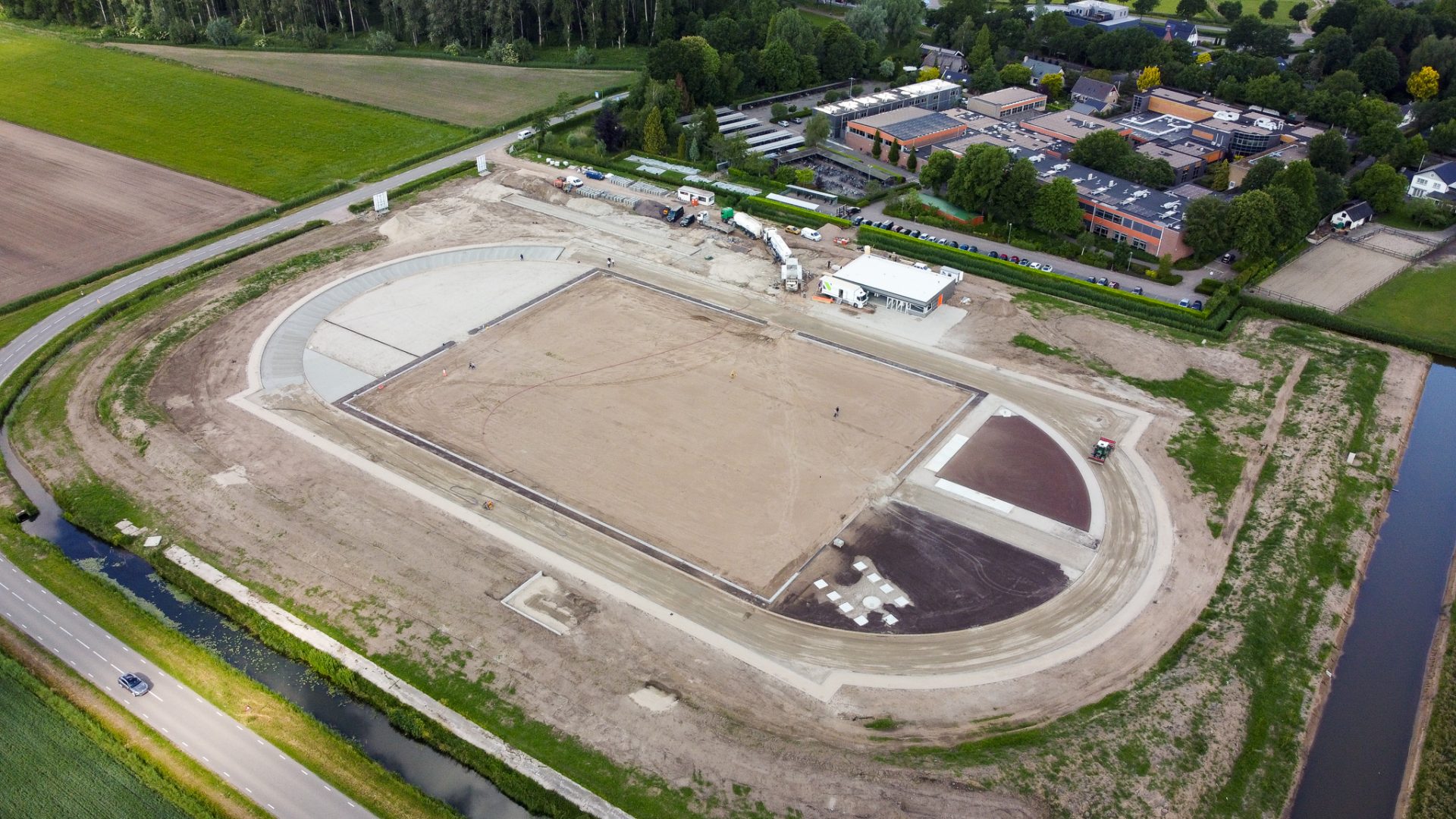 Atletiekpark Altena bijna gereed