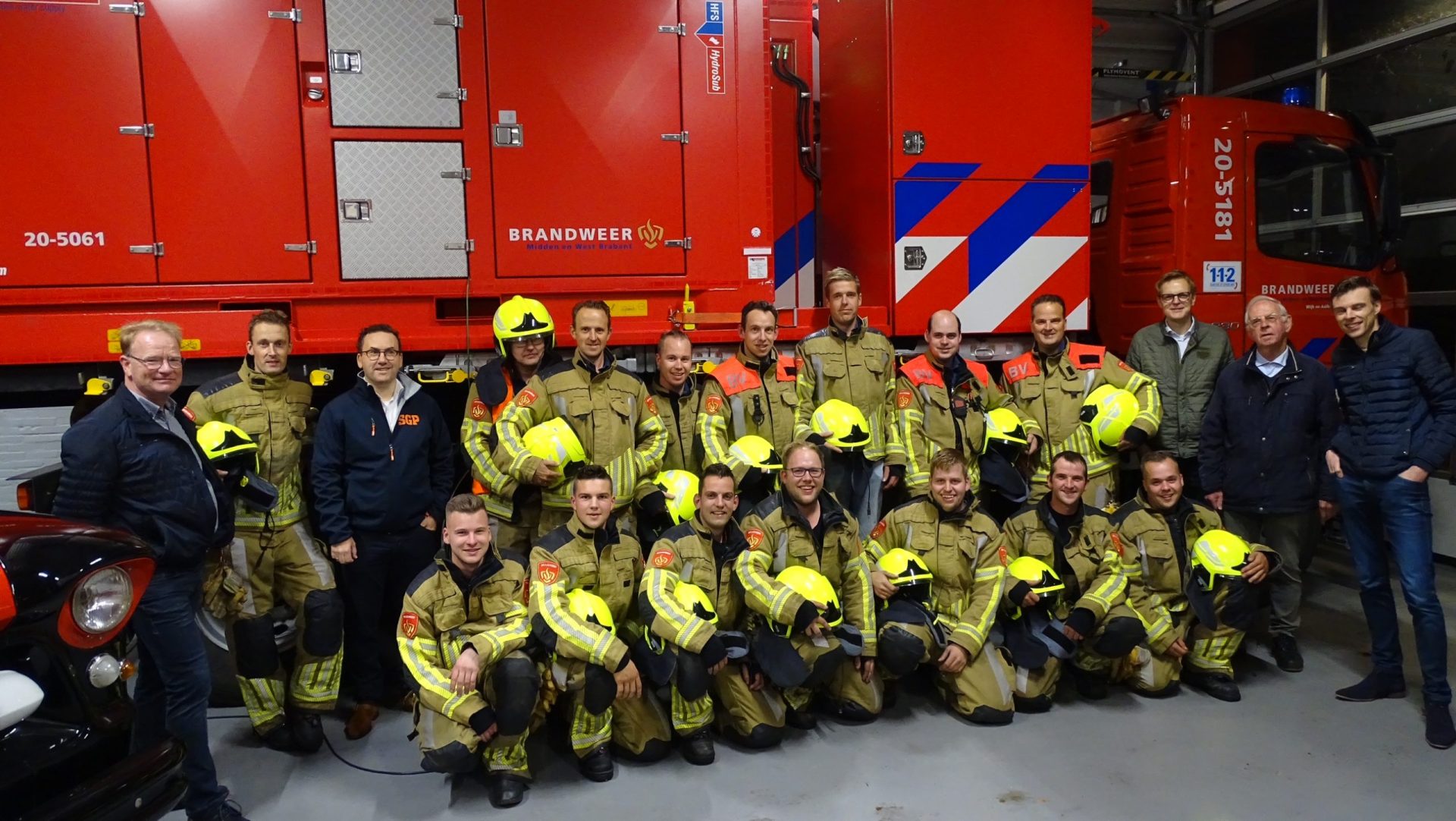 SGP Altena brengt werkbezoek aan brandweer Wijk een Aalburg