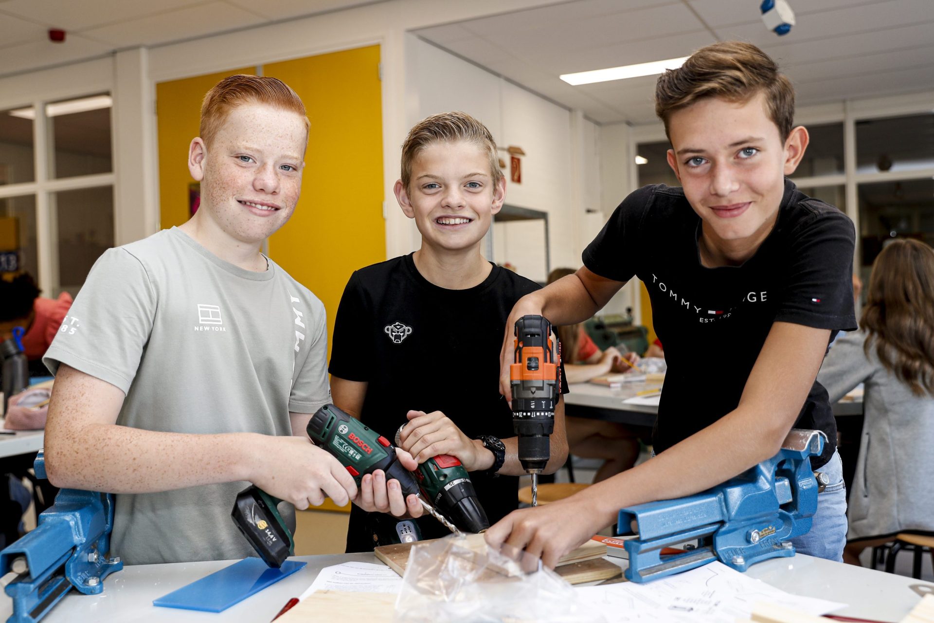 Doemiddag op vmbo Schans in Sleeuwijk