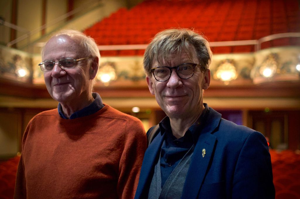 Toon Tellegen en Albert van Veenendaal in Kasteel Dussen