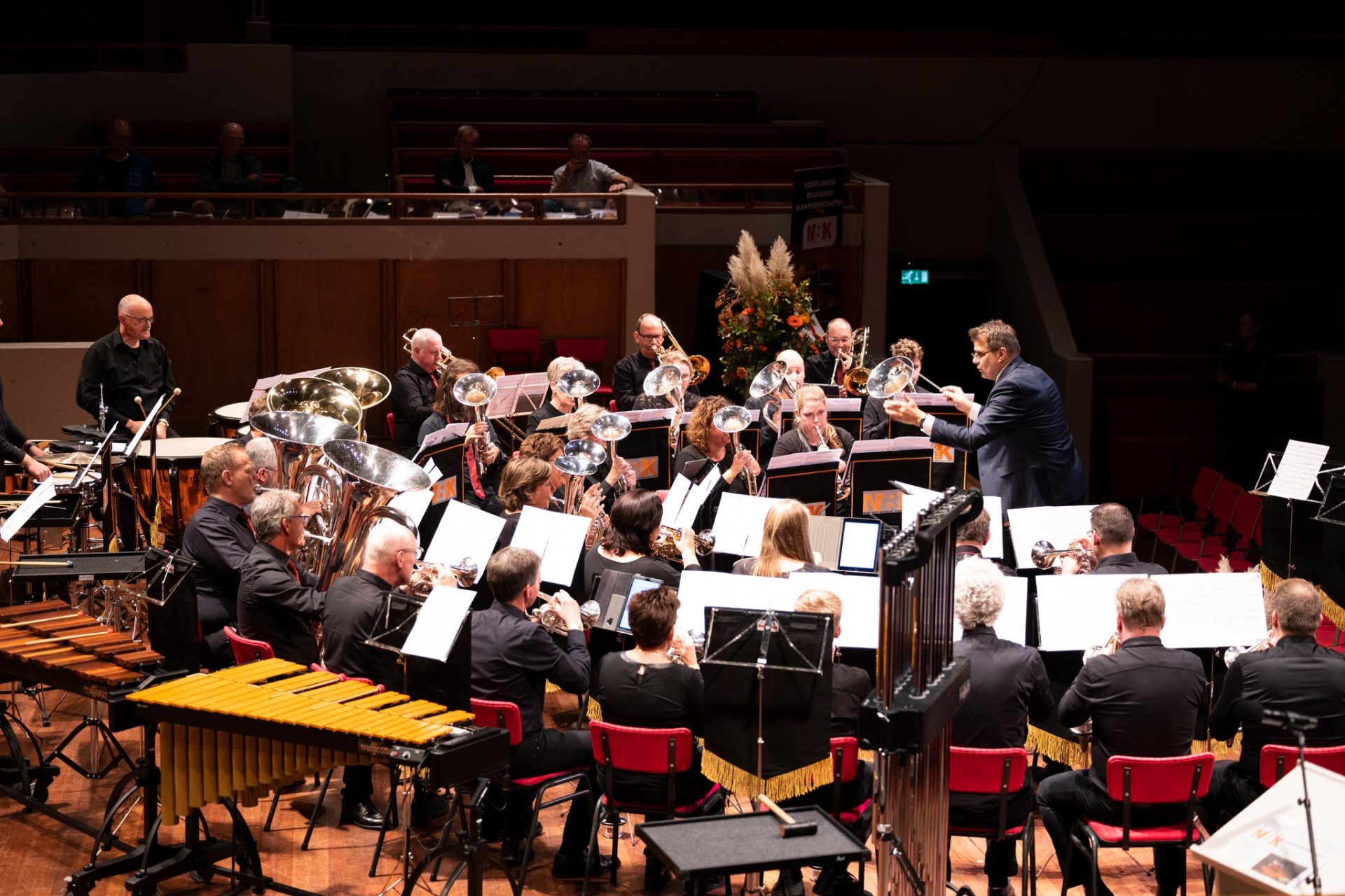 Brassband Kunst en Vriendschap te gast bij Brassband Schoonhoven