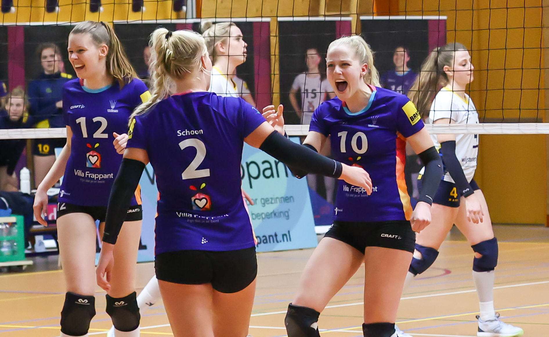 Volleybalkraker bij Voltena