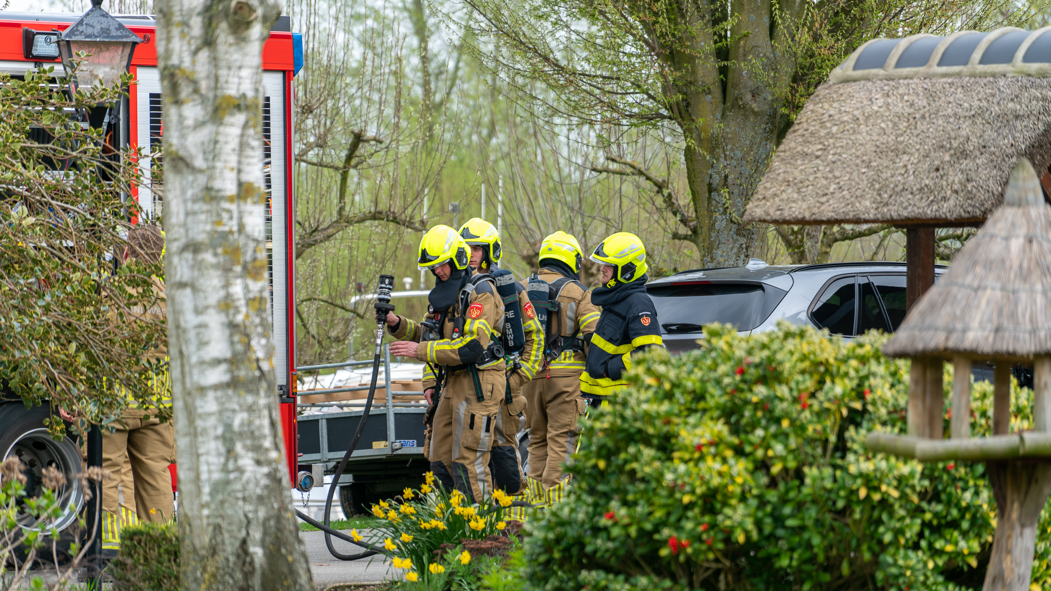 Brand in woning aan Spieringsluis snel onder controle