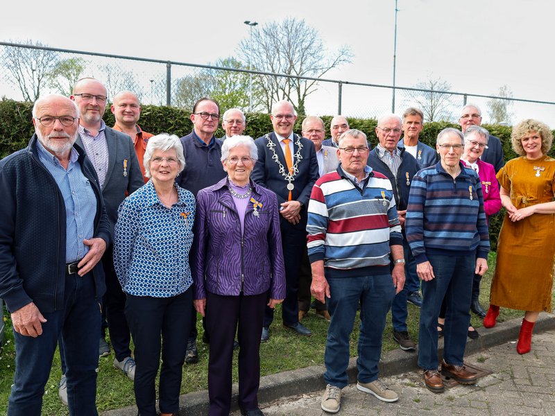 16 Koninklijke Onderscheidingen uitgereikt tijdens lintjesregen in Altena