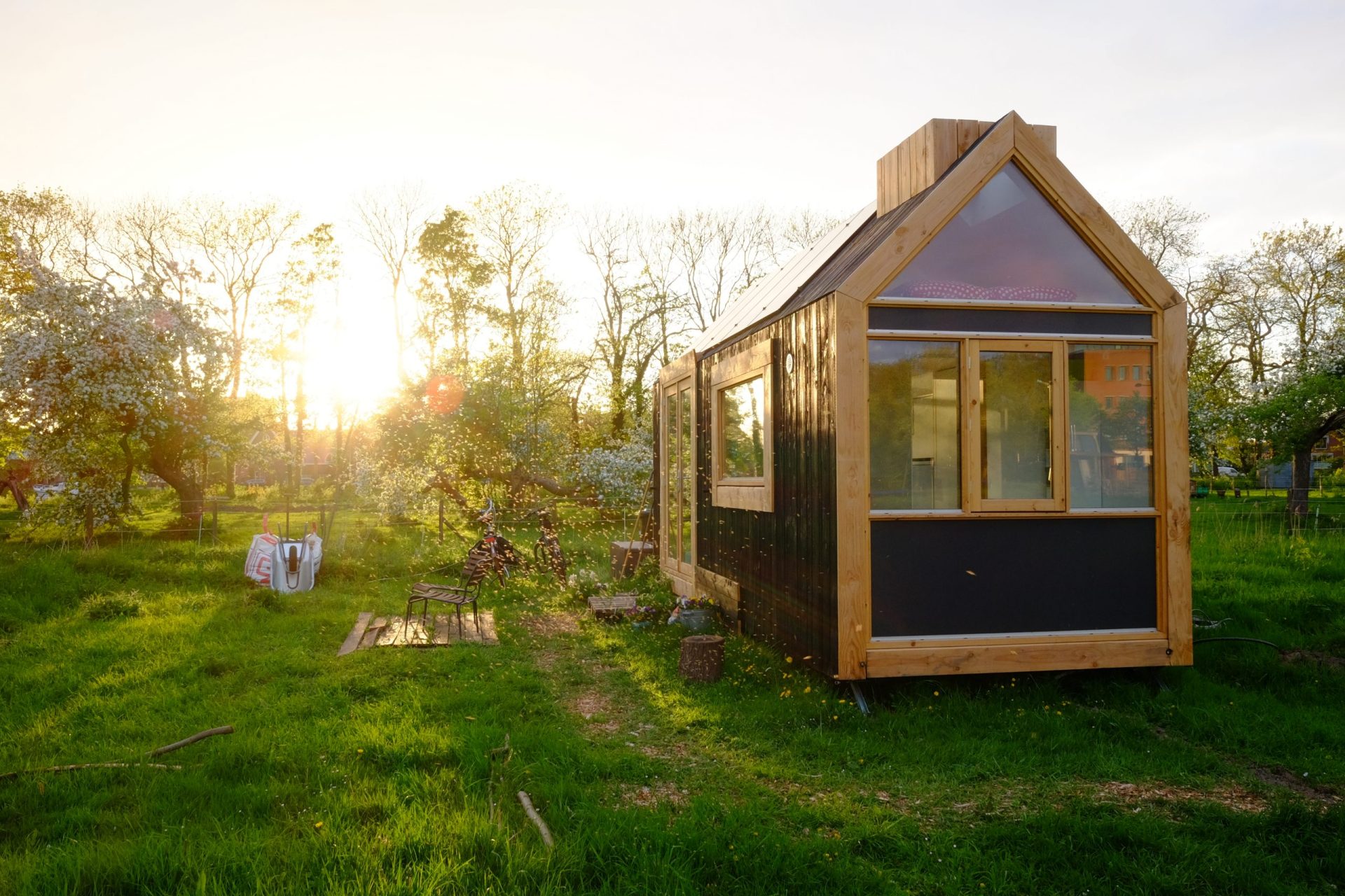 Aan Robijnsweg in Sleeuwijk komen zeven tiny houses