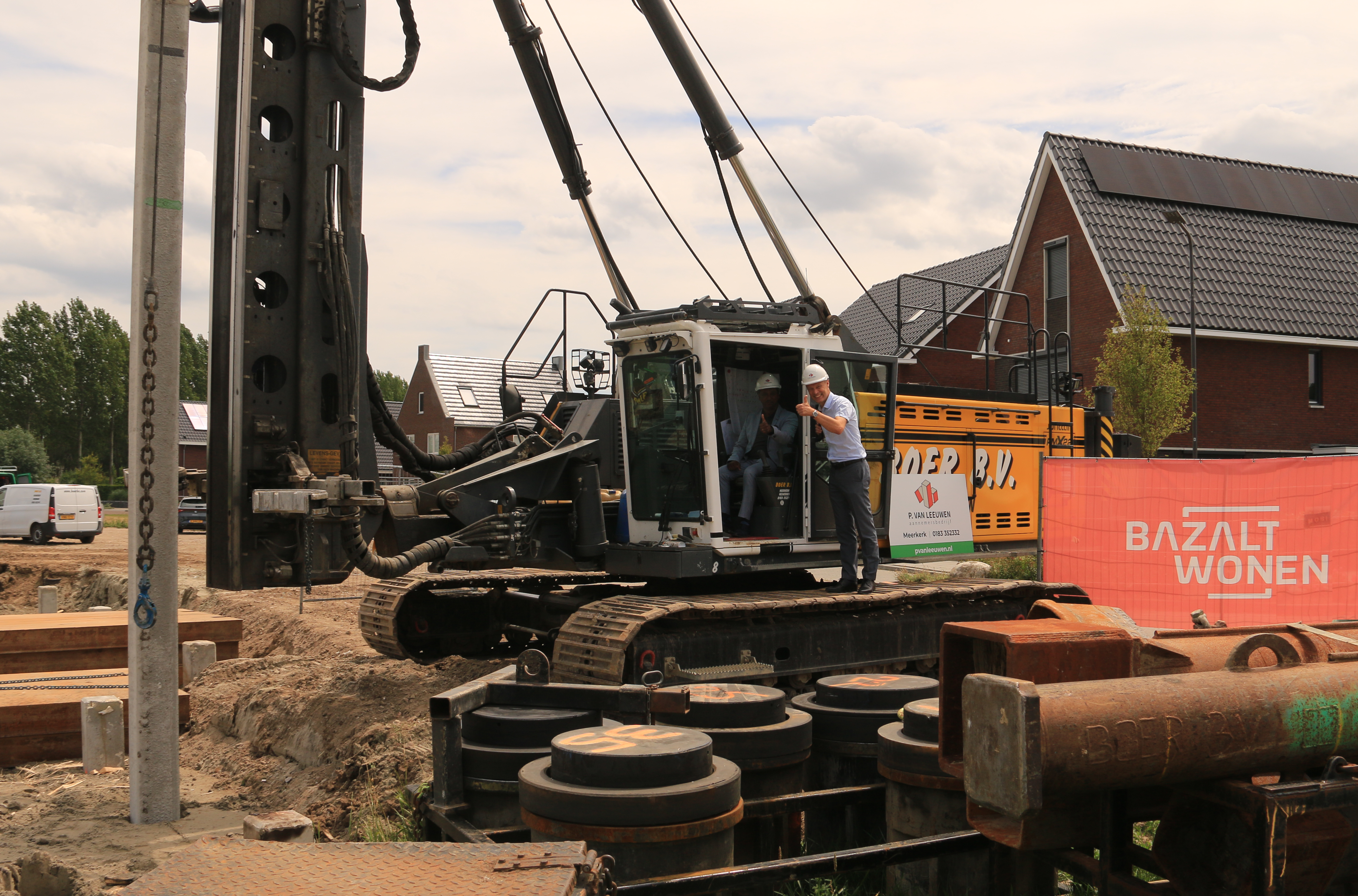 Bouw sociale huurappartementen De Dusse in Dussen gestart