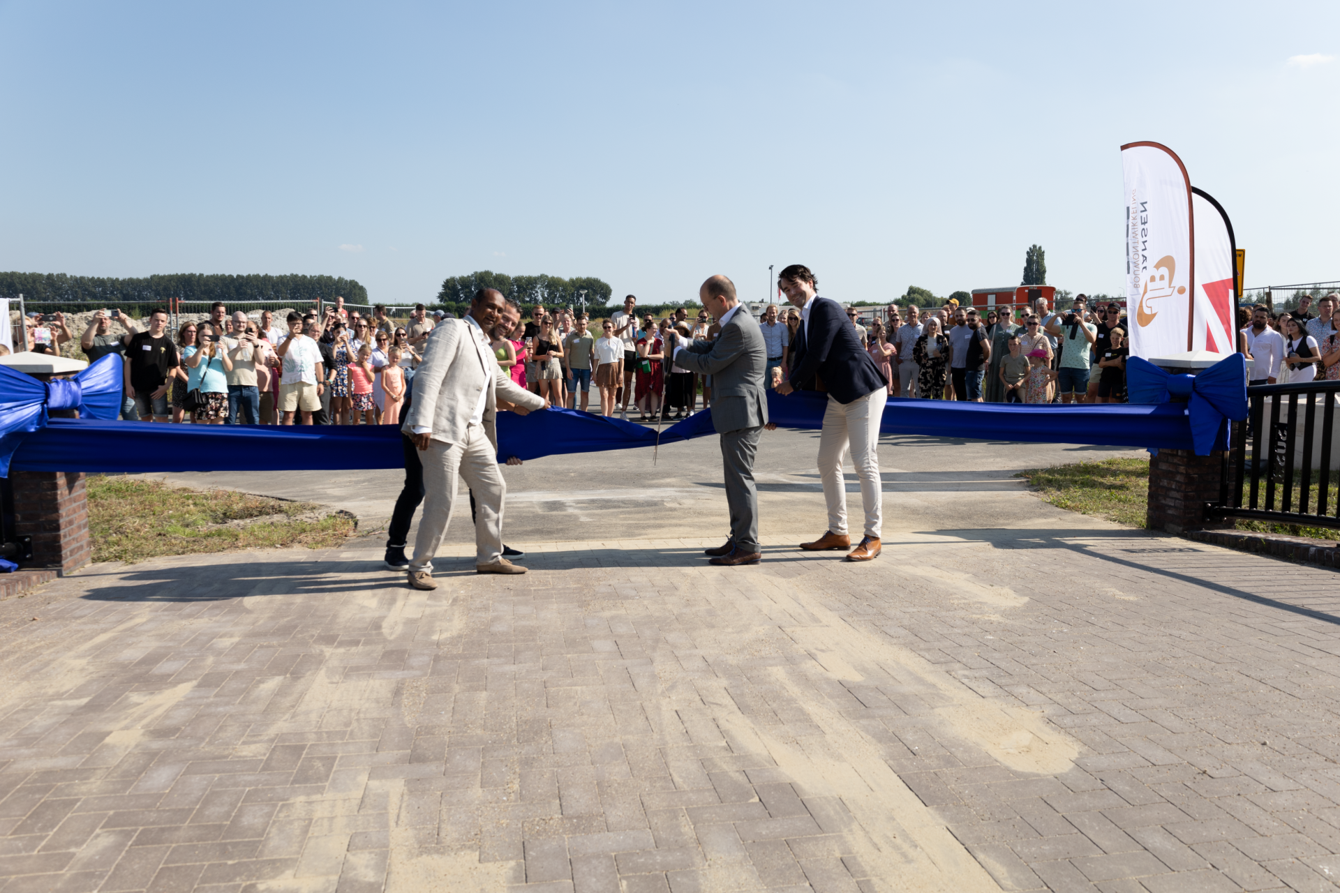 Feestelijke start bouw Achter de Schans