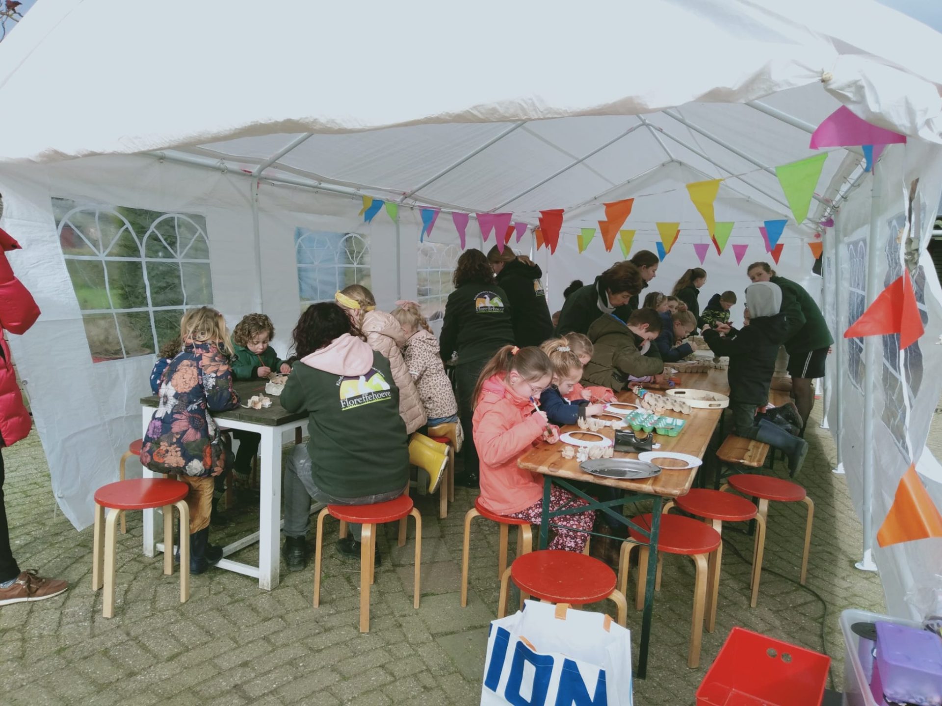 Activiteitendag bij Kinderboederij Floreffehoeve in Werkendam