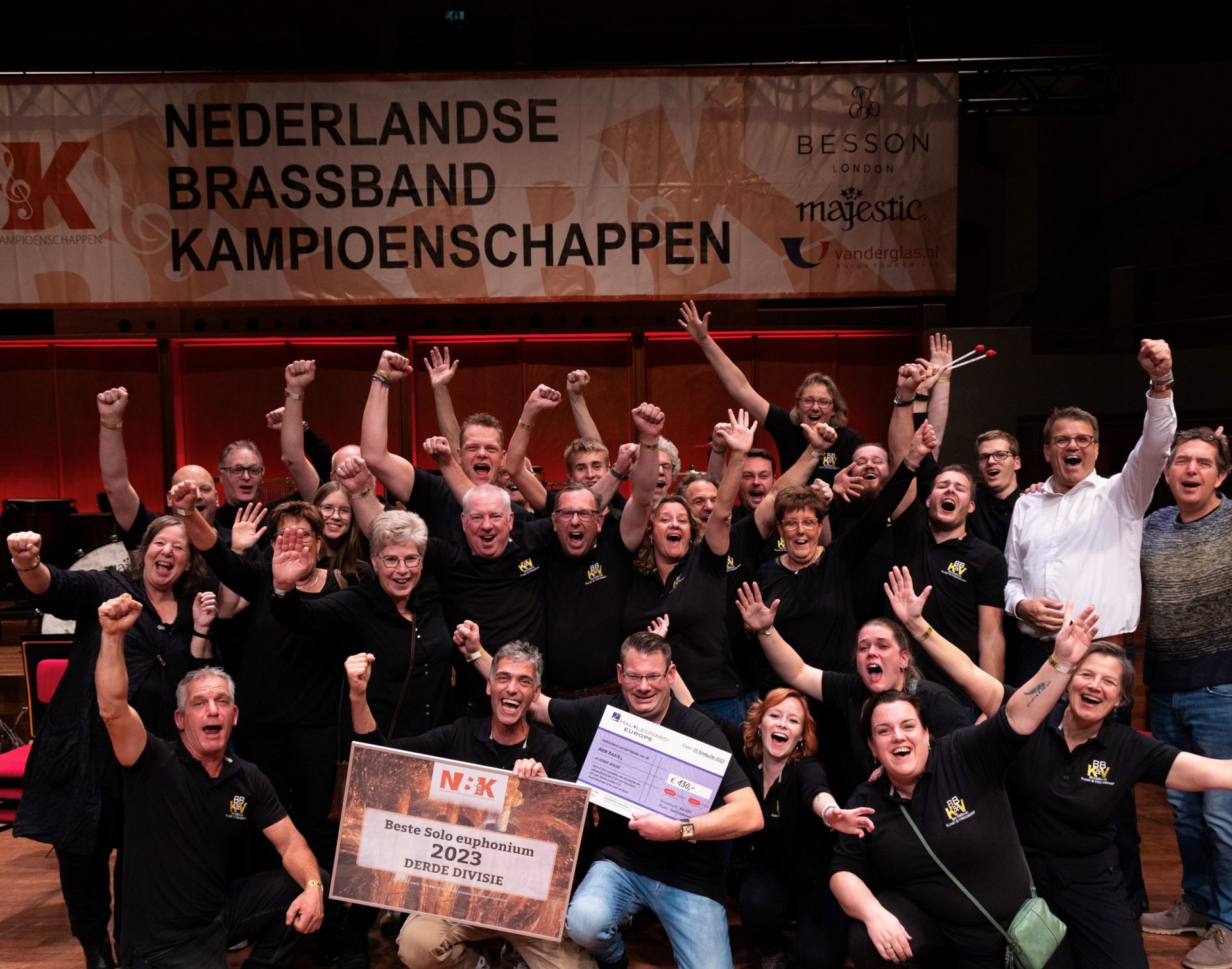 Brassband Kunst & Vriendschap behaalt 3e plaats op Nederlandse Kampioenschappen