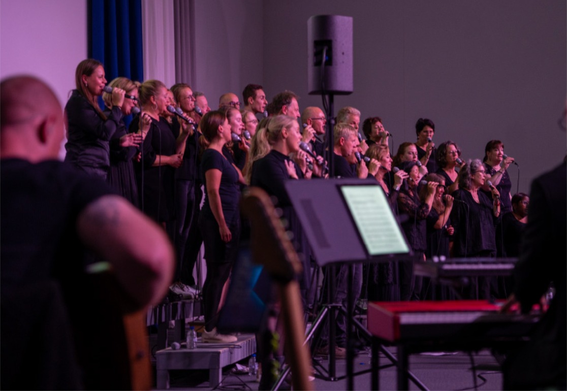 Gorinchem Gospel Compagny zondagavond in Genderen