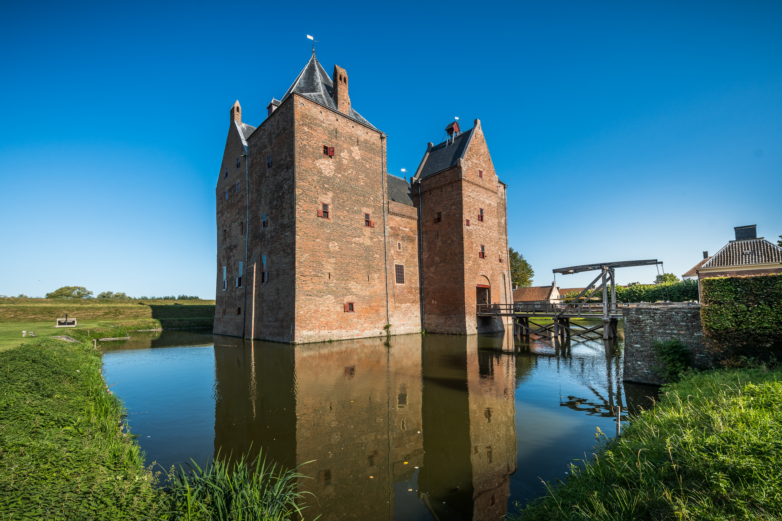 Middeleeuws kampement op Slot Loevestein