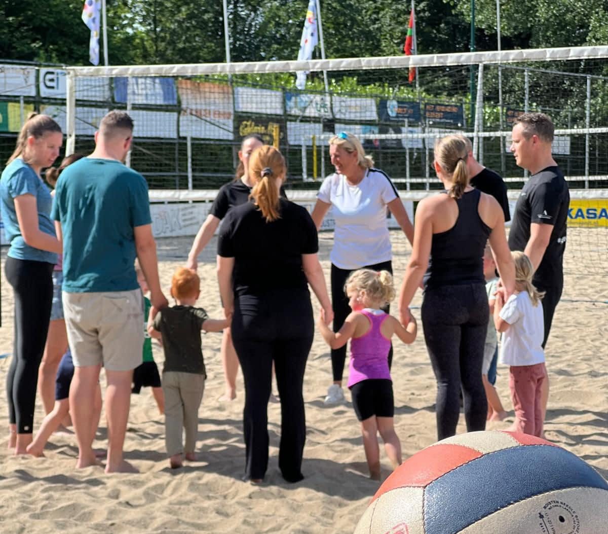 Beachsport Vereniging Werkendam start de Zand Speeltuin